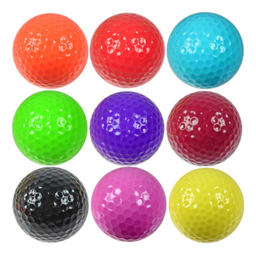 Pelotas De Goma De Doble Capa Para Practicar, 12 Unidades, A