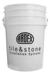 Ardex 6 Gallon White Mixing Bucket Dde