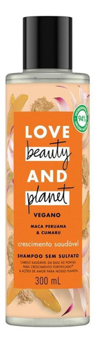 Shampoo Love Beauty & Planet Crescimento Saudável 300ml