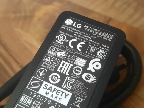 Cargador Original Para Monitor LG 32mn500m Envío Gratis