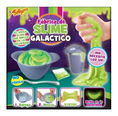 Fabrica De Slime Galactico Mi Alegria Brilla En La Oscuridad