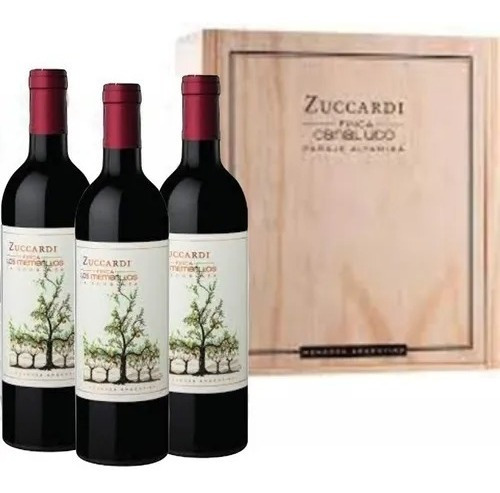 Caja X3 Zuccardi Finca Los Membrillos Cabernet Sauvignon