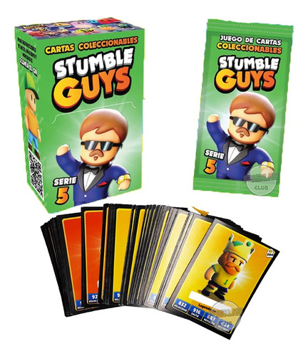 Cartas Stumble Guys Serie 5 - Colección Completa