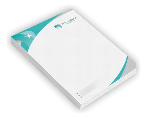 Bloco De Receituário Personalizado A4 100 Fls.