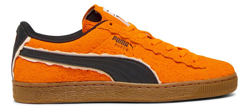 Zapatillas Puma Hombre Suede The Smurfs 393534 01 Naranja