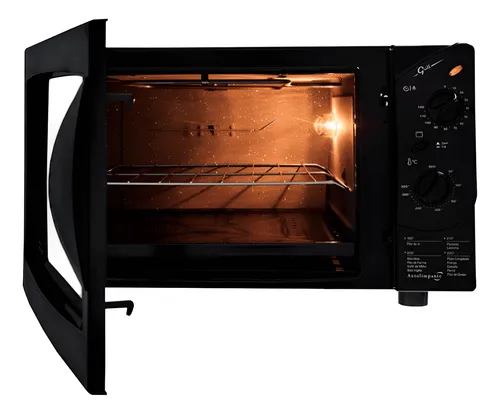 Forno Elétrico De Bancada Fischer Grill Black 44l 1775w