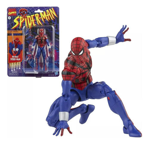 Ben Reilly Spiderman Marvel Legends Retro Collection Nuevo