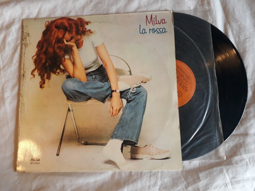 Milva La Rossa 1981 Argentina Vinilo Lp Nm+