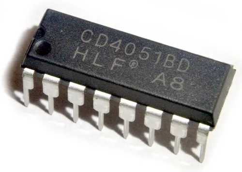 comprar Cd4051  Single 8-channel Analog Multiplexer \u002Fdemux 
