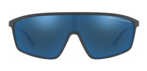 Lentes De Sol Armani Exchange Ax4119 Azul Lunas Envolventes