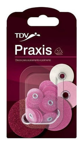 Discos para pulir praxis kit x 30 Surtidos Tdv