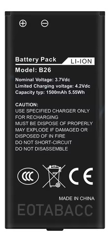 Bateria Para Celular Cat B26 Caterpillar