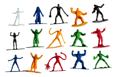 Figuras Los 4 Fantasticos Promocional Barcel Mod1 (Usado)