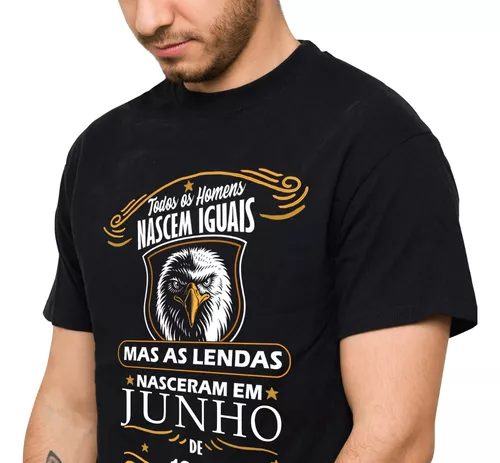 Camiseta As Lendas Nasceram Em 1962 60 Anos Sessenta