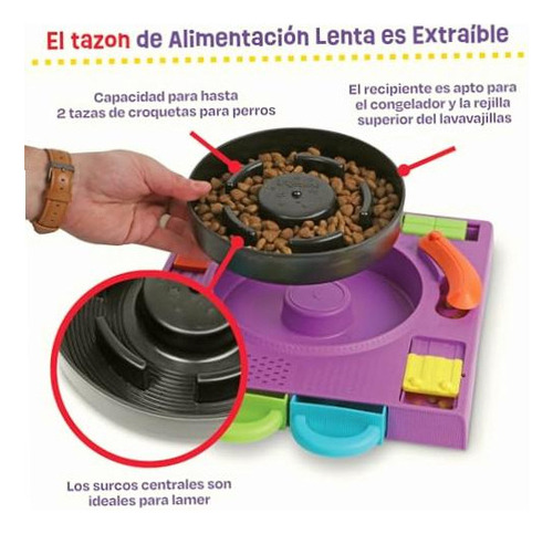 Brightkins Dj Doggo Puzzle Feeder Rompecabezas Para Perros