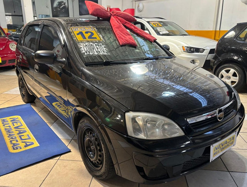 Chevrolet Corsa Chevrolet Corsa Hatch 2012 1.4 Flex Maxx Completo Manual Preto
