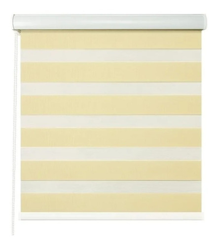 Cortinas Roller Duo Zebra Dia Y Noche 170x200 Blanco