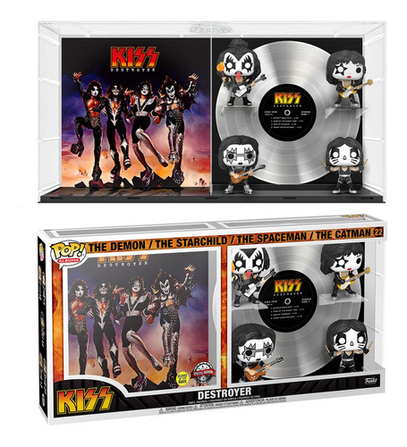 Funko Pop Deluxe Album Kiss Kiss - Destroyer (deluxe Album)