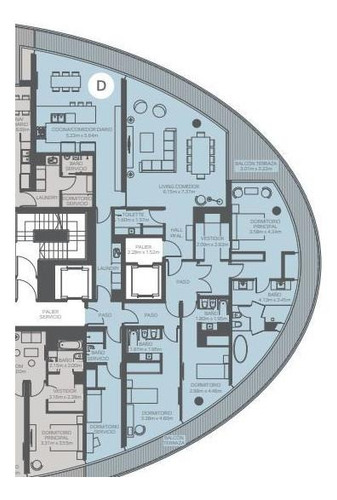 Imagen 3 de 30 de Departamento - Libertador Al Río