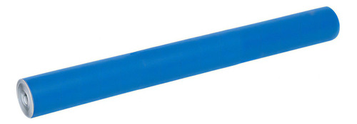 Papel Adesivo Vinílico Moveis Geladeira 10mx45cm Azul
