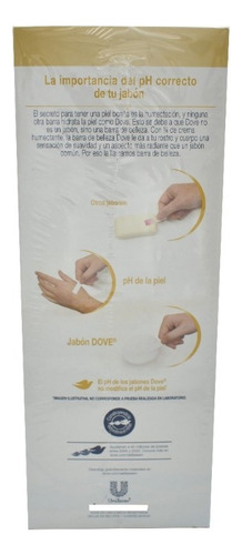 Pack 14x Jabón Corporal En Barra Dove Crema Humectante 135g