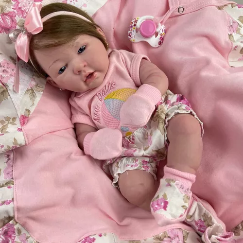 Brinquedos De Meninas 4 5 6 Anos Boneca Bebe Reborn Realista