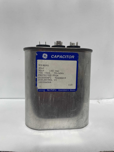 Capacitor  Para Equipos De Refrigeración 97f8095 Mca. Ge
