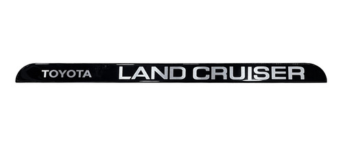 Emblema Platina Compuerta Burbuja / Autana Land Cruiser 