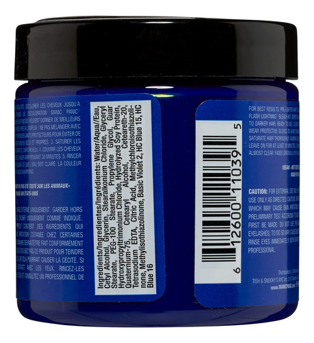 Hair Dye Manic Panic Rockabilly Blue Classic High Voltage 11