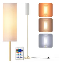 Comprar Lámpara De Pie Moderna Luz Alta De Pie Con Bombilla Led Rgb