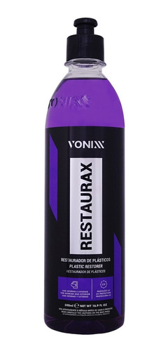 Restaurador De Plásticos Restaurax 500ml Vonixx