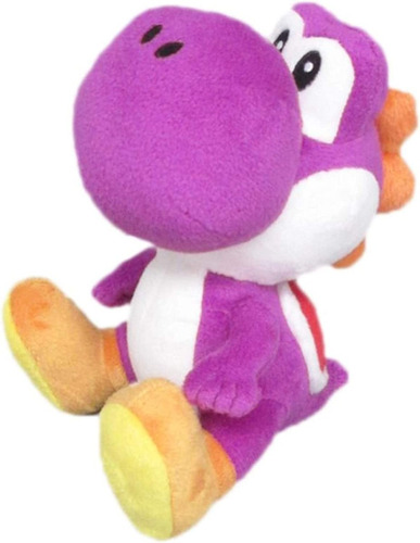 Peluche Mario Bros * Yoshi Morado* Marca Little Buddy - 20cm