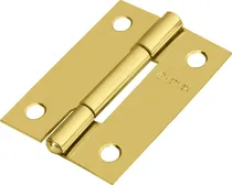 Comprar Bisagras Doradas 1 1\u002F2' 4cm Puertas Muebles Hermex Caja X 20