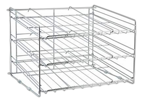 Rack Almacenamiento Cromado De 3 Niveles