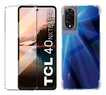 Comprar Funda Anti Golpes Reforzada Para Tcl 40 Nxtpaper + Vidrio
