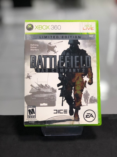 Battlefield Bad Company 2 Limited Ed Xbox 360 Midia Física
