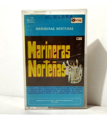 Casete Marineras Norteñas 1980 Virrey