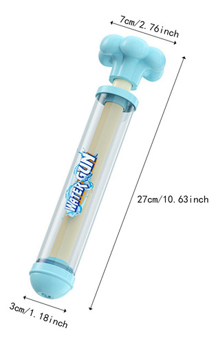 Juguete De Spray De Agua Toy De Verano Portable Azul