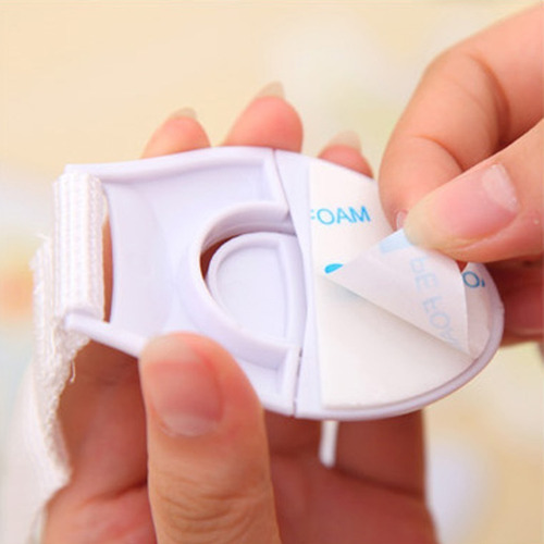 10 Trava De Gaveta Armário Porta Segurança Proteção Bebe Kit
