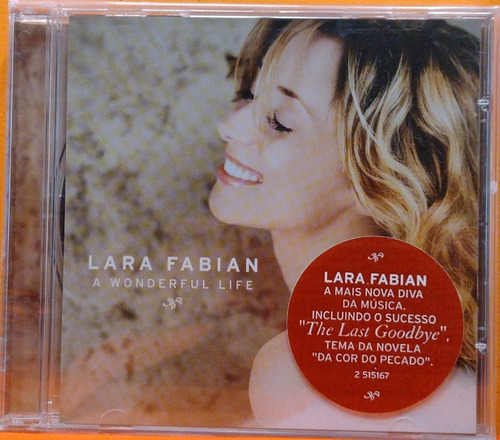 Imagem 1 de 1 de Lara Fabian A Wonderful Life - Cd Lacrado Promo