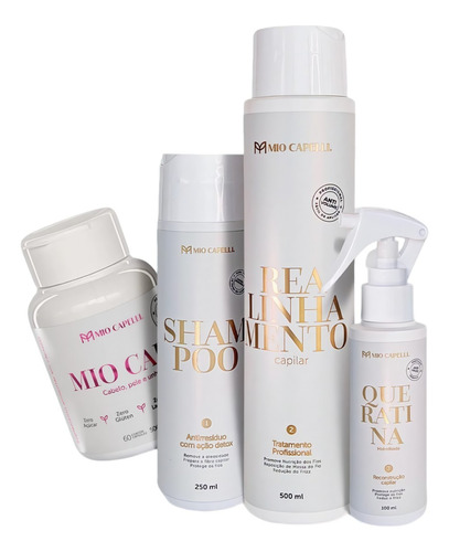 Kit De Progressiva Sem Formol Mio Capelli