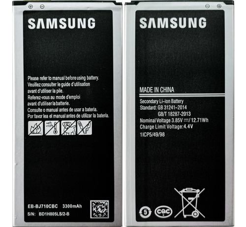 Bateria Pila Samsung J7 2016 J710 Eb-bj710cbe Original