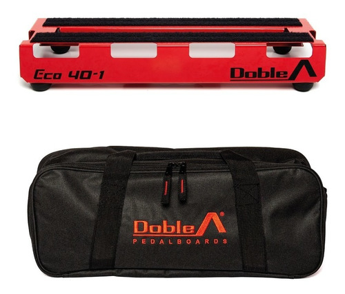 Pedalboard Doble A Eco 40-1 Organizador Pedales Guitarra