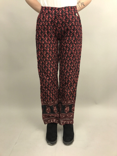 Pantalón Marca Rapsodia De Color Rojo (talla Xs)