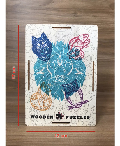 Rompecabezas De Madera Pumas 300 Piezas Equipo Futbol