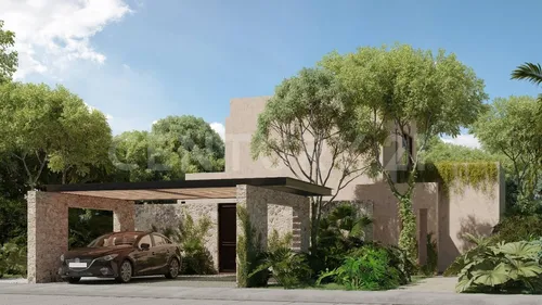 Encantadora Nueva Casa En Lote Residencial En La Riviera Maya