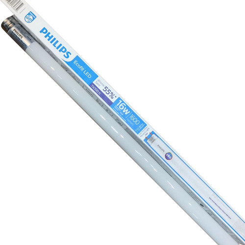 Tubo Led Philips 120 Cm Ecofit 16w Blanco Neutro Pack X 20