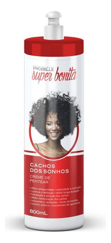 Creme De Pentear Cachos Dos Sonhos Probelle