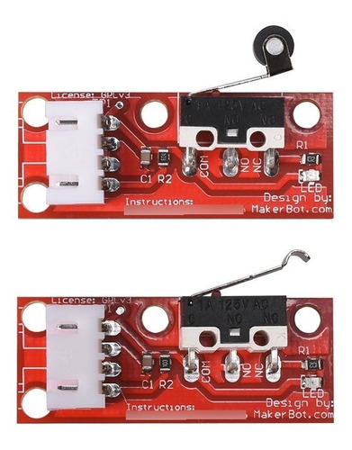 Endstop Final De Carrera Micro Switch Impresora 3d Reprap