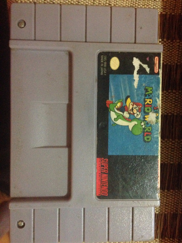 Juego Súper Mario World Super Nintendo